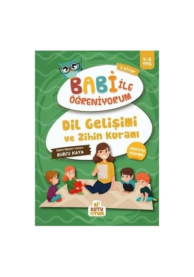 Bi Kutu Oyun Dil Gelişimi Ve Zihin Kuramı - Babi İle Öğreniyorum 3. Kitap - Burcu Kaya