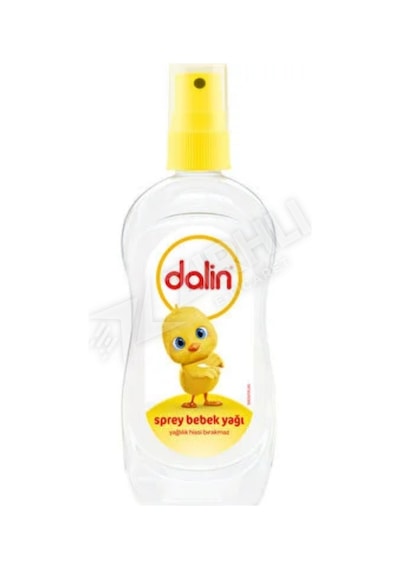 3 Adet Dalin Bebe Yağı Sprey 200 Ml