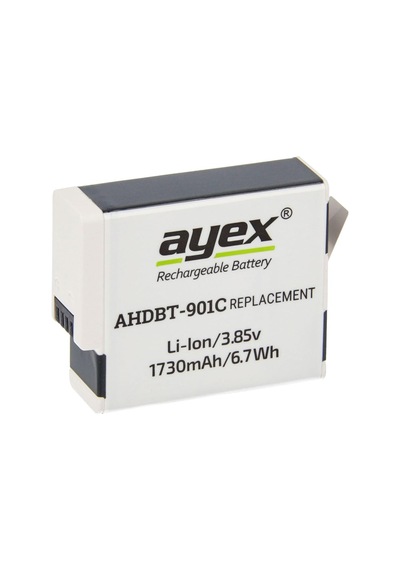 Ayex Ahdbt-901c Batarya, Gopro Hero 9, 10, 11, 12 İle Uyumlu Sku: Mır8690010114686