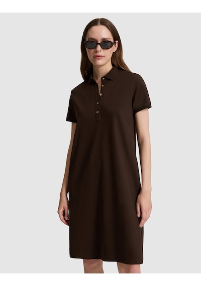 Pierre Cardin Kadın Kahverengi Elbise Örme 50326877-vr029