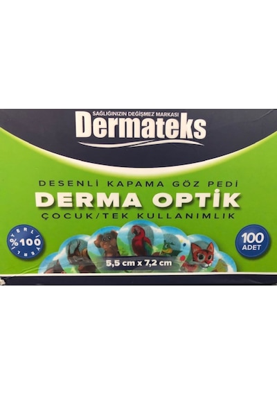 Dermateks Dermo Optik Çocuk Göz Pedi 100 Adet