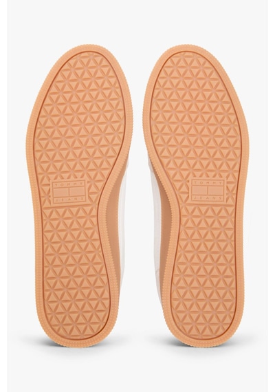 Tommy Hilfiger The Greenwich Edge M Deri Beyaz Erkek Sneaker-13407 Beyaz
