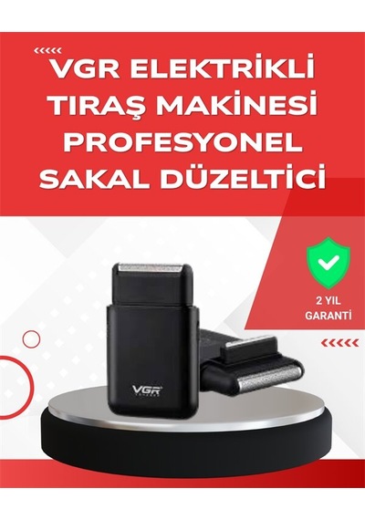 Abs Gövdeli Süper İnce Elektrikli Sakal 45 Dk Kablosuz Kullanım Yanak Makası Dahil