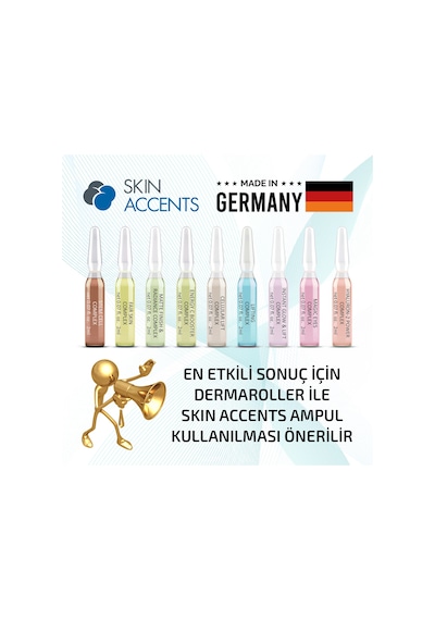 Zgts Gold 192 İğne 1.50 MM Ölçü Titanyum Dermaroller + Solüsyon