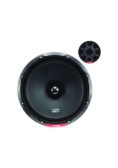 Slick 16,5 Cm 6,5 İnç Hoparlör 90/270 W, Siyah