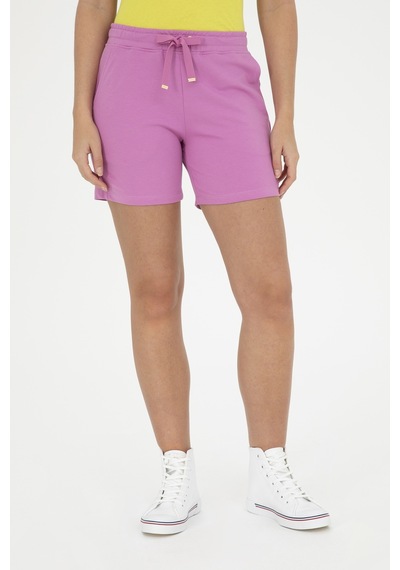 U.s. Polo Assn. Kadın Menekşe Şort Örme 50285885-vr037 Pembe