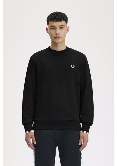 Fred Perry Erkek Sweatshirt M7535-184 Siyah