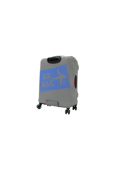 My Saraciye My 24 Air Mail Valiz Kılıfı / Bavul Koruyucu Örtüsü Büyük, Orta, Kabin Boy Set Gri