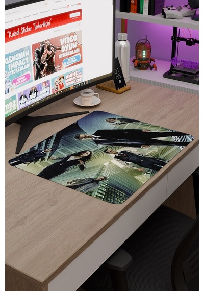 Inception Christopher Nolan V1 48x40 Xl Gaming Kauçuk Kaymaz Taban Mouse Pad Fare Altlığı