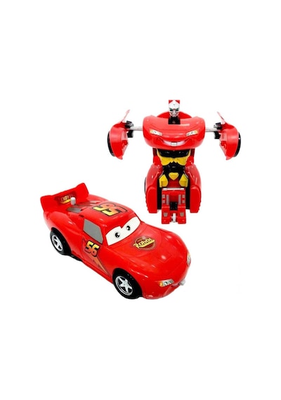 Robota Dönüşen Çek Bırak  Araba