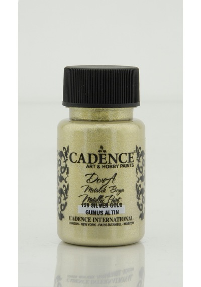 159 Gümüş Altın Dora Metalik Boya 50Ml Cc N11.1195