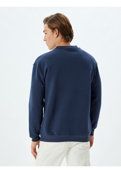 Koton Oversize Sweatshirt Kolej Baskılı Bisiklet Yaka Pamuk Karışımlı Lacivert 5wam70099mk Lacivert Koton Oversize Sweatshirt Kolej Baskılı Bisiklet Yaka Pamuk Karışımlı Lacivert 5wam70099mk Lacivert