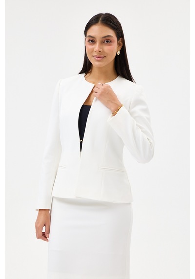 Velnara Moda Kırık Beyaz Klasik Kadın Takım Elbise-sıfır Yaka Ceket & Kısa Kalem Etek Kırık Beyaz - 927030108 Kırık Beyaz Velnara Moda Kırık Beyaz Klasik Kadın Takım Elbise-sıfır Yaka Ceket & Kısa Kalem Etek Kırık Beyaz - 927030108 Kırık Beyaz