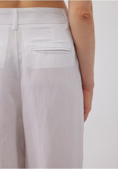 Mavi - Beyaz Culotte Pantolon 1010781-70057 Beyaz