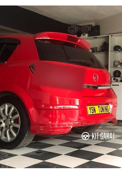 Opel Astra H 2004-2009 Arka Ek Plastik Boyasız