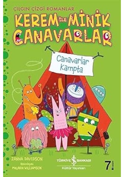 Kerem İle Minik Canavarlar - Canavarlar Kampta: Çılgın Çizgi Romanlar + Mob Psycho 100 - 1. Cilt