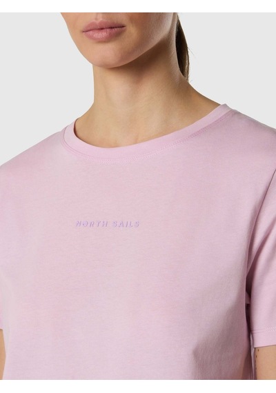 North Sails Kısa Kollu Kadın T-shirt-33527 Pembe North Sails Kısa Kollu Kadın T-shirt-33527 Pembe