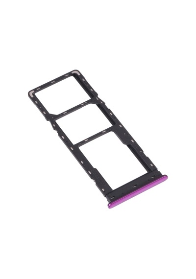 İnfinix Hot 8 Lite Uyumlu Sim Tepsisi - Eflatun Sim Ve Sd Kart Yuvası.