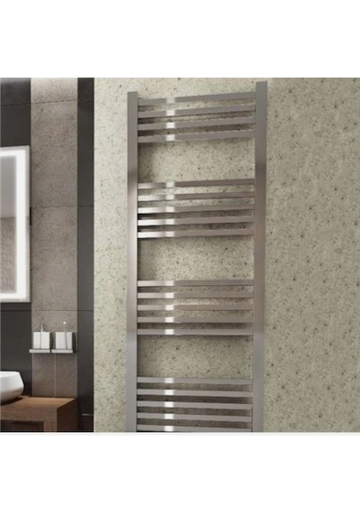 500x800 Krom Kare Dizayn İngiliz Model Havlupan Radyator Isıtıcı