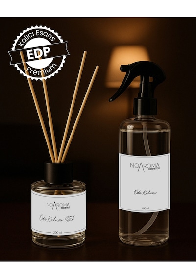 Bebek Pudrası Oda Kokusu Seti 400 Ml Sprey + 100 Ml Bambu Çubuklu Ferahlatıcı