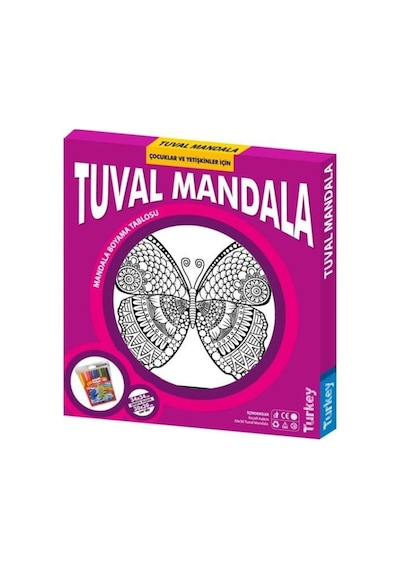 5117 Kumtoys Tuval Mandala - Izbp-890740 1 Adet