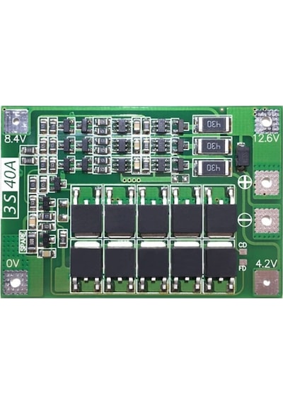 3S 40A 18650 Bms Lityum Pil Şarj Koruma Modülü Balans Versiyon