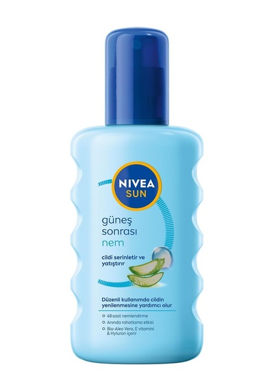 Sun Ferahlatıcı Güneş Sonrası Vücut Spreyi 200ml, Nemlendirici, Aloe, Hyaluron