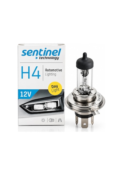 Sentinel Ampul 12v H4 60/55watt P43t Tırnaklı