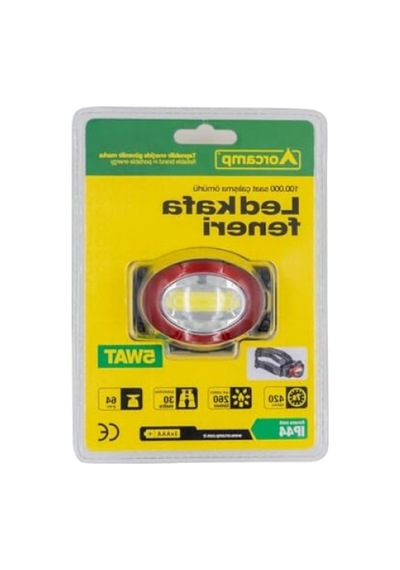 Dayanıklı Led Kafa Feneri Acı Kahverengi
