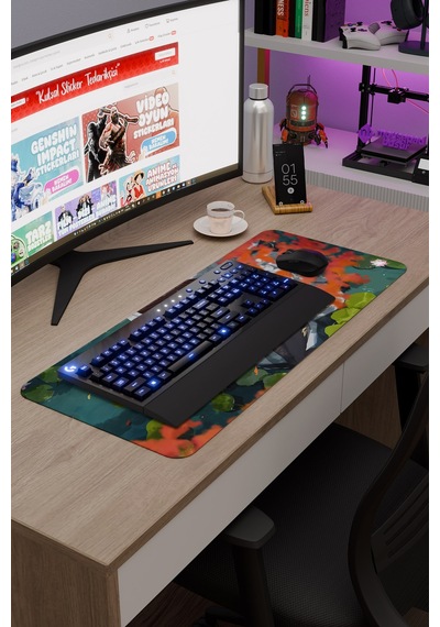 Shenhe Genshin Impact Anime Gacha V3 - 70x30 Xl Gaming Mouse Pad Fare Altlığı