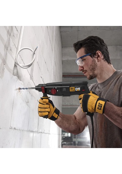 Cat Dx2130 900watt 3.2j 28mm Sds-plus Profesyonel Kırıcı/delici + 3 Ad Delici + 2 Ad Kırıcı Uç