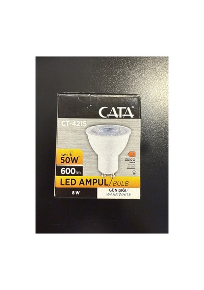 Ct-4215 Led Ampul Gu10 Duy Günışığı Sarı 8w - 10 Lu Paket