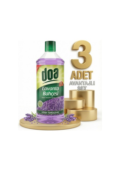 Doa Yüzey Temizleyici Lavanta Bahçesi 3x2,5 Lt Diğer