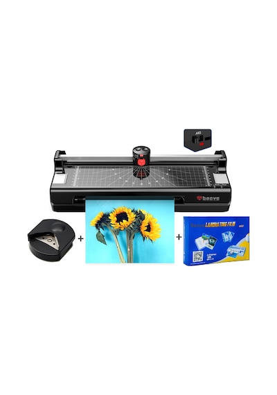 Baove OCW280 Laminasyon Makinesi - A4, A5, A6 - Laminasyon Kaplama ve Kağıt Kesme Makinesi