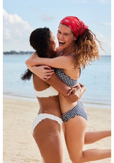 Penti Texas Navy Pötikare Fırfırlı Slip Bikini Altı Çok Renkli