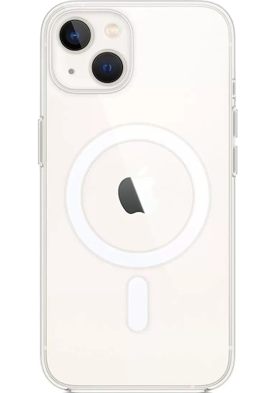 Mey İthalat Apple iPhone Uyumlu  15 Plus Kılıf Pc Real Magsafe Kapak - Şeffaf Çok Renkli