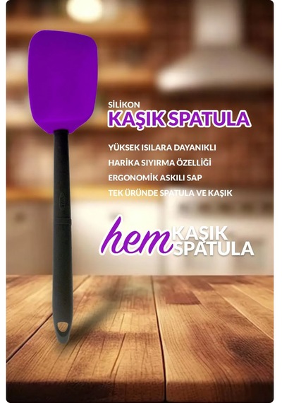 Petra-kaşık Spatula Mor