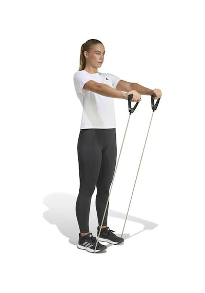 Adidas Workout Essentials Kadın Beyaz Yuvarlak Yaka Tişört Beyaz