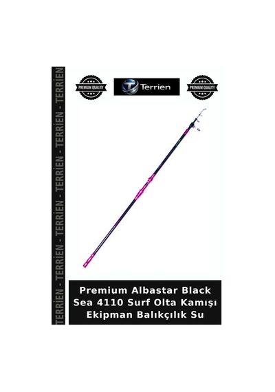 Premium Albastar Black Sea 4110 Surf Olta Kamışı Ekipman Balıkçılık Su 360cm