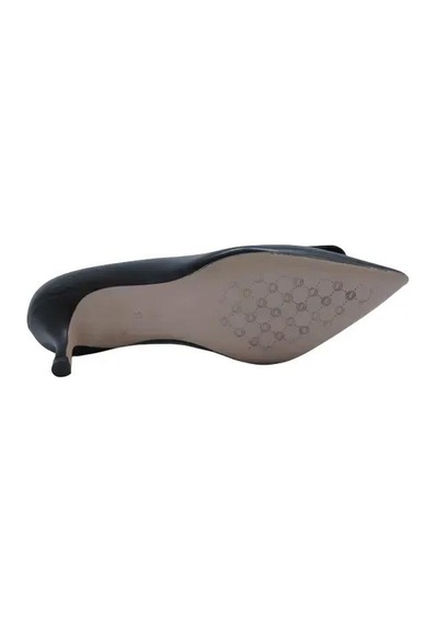 Poletto Hakiki Deri Leopar Ayakkabı Stiletto 9841 41-1258 Leopar