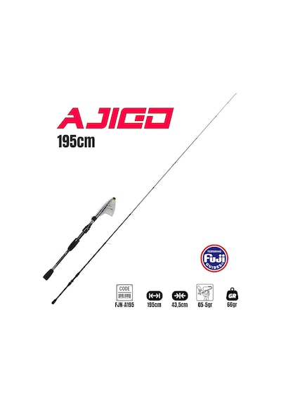 Fujin Ajigo 195cm 05-5gr Teleskopik Lrf Aji Kamışı