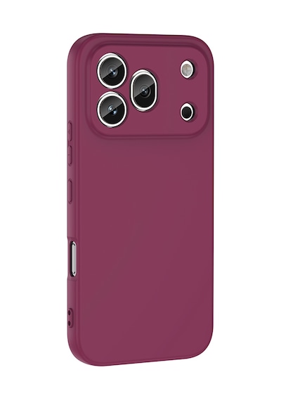 Maks Technology Honor 600 Pro 5g Kılıf Mkst Mara Lansman Kapak - Koyu Mor