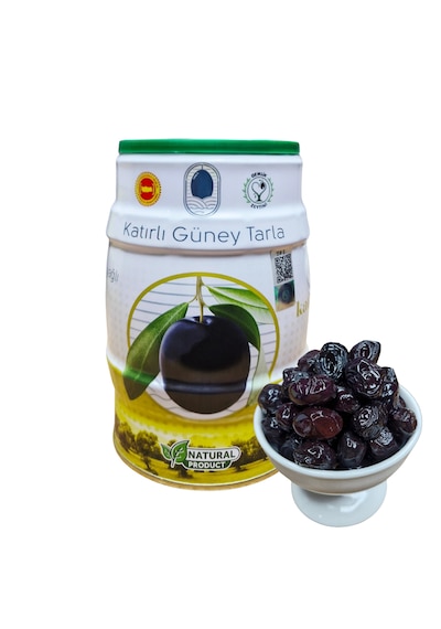 Katırlı Güney Tarla Sofralık Siyah Zeytin 4 Adet X 1 Kg