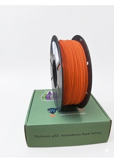 Pla+ 1.75mm Turuncu 1kg 3d Yazıcı Filamenti - Profesyonel Baskı Kalitesi Çok Renkli