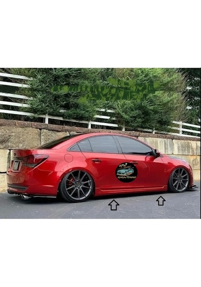 Chevrolet Cruze Gt Marşpiyel Sağ Sol Takım Fiberglass Boyasız