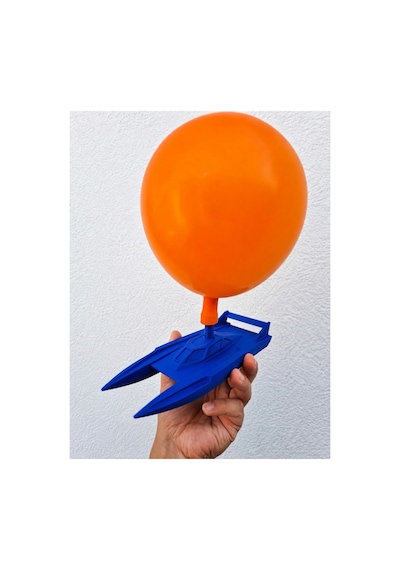 Balonla Çalışan Sürat Teknesi