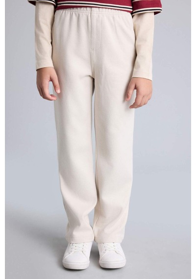 Defacto Düz Paça Pantolon Erkek Çocuk G4035a826spbg74 Bej-bg74