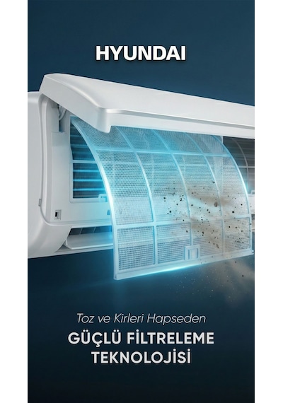 Hyundai HYN-24000WF 24000 Btu Duvar Tipi Split Klima