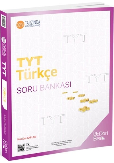 Üçdörtbeş Yayınları Tyt Türkçe Soru Bankası