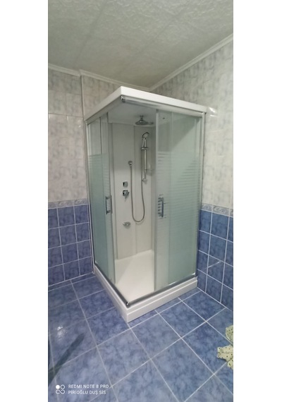 100x100 Kare Duş Üstü Kompakt Sistem